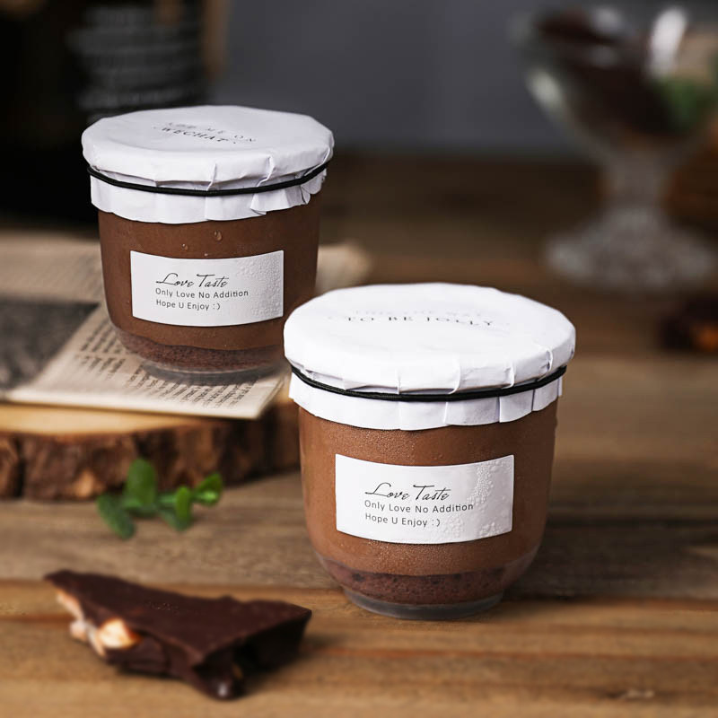 Disposable 200ml pudding cup burn cup yogurt ice cream cup Tiramisu cheese cake mousse cup with lid