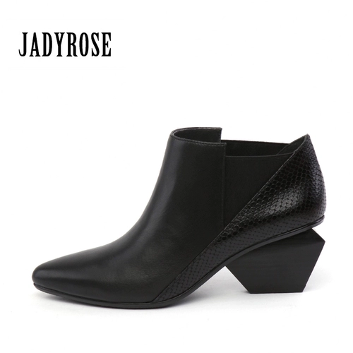 Martens, демисезонные ботинки с заостренным носом, высокие ботильоны в английском стиле, короткие сапоги, челси, 2020