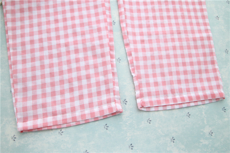 Quần cotton nữ mới nhà cotton đôi gạc quần cotton mỏng phần mùa hè lỏng lẻo đồ ngủ quần short nam kaki
