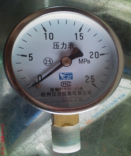 Phi 60 Pressure gauge 0 25-25mpa Vacuum gauge