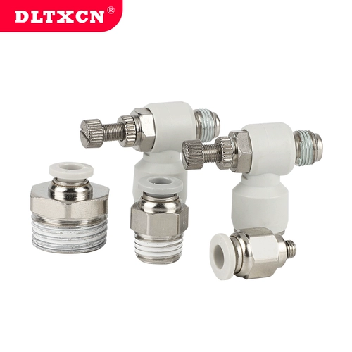 Круглый быстрый разъем быстрый интерполяция, быстрое подключение, медь, бронзовые бронхолы PC4-M5/PC6-01