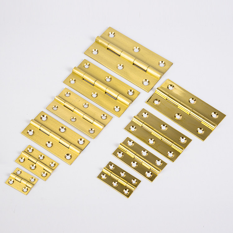 Ncoli 1 inch copper page 2 inch furniture hinge cabinet door jewelry box black miniature page