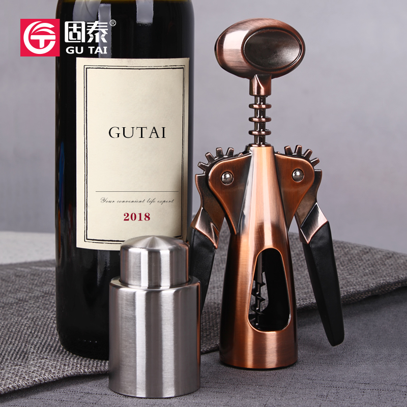 Thickened Red Wine Bottle Opener Vacuum Red Wine Preservation Stopper Creativity Bottle Opener Open Wine Appliance Bottle Cap Stopper