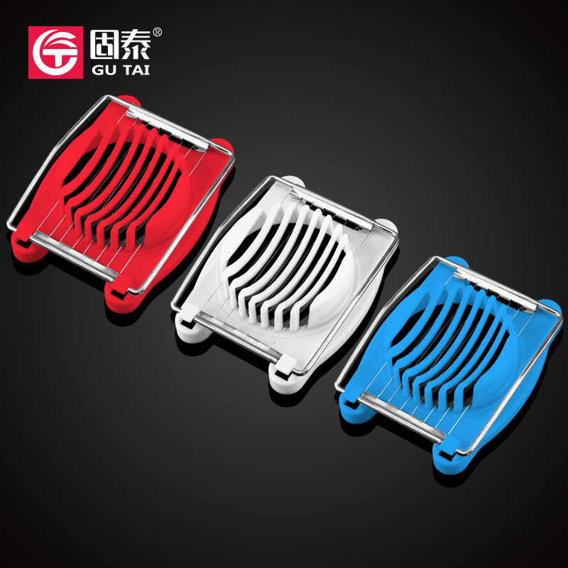 Stainless Steel Peel Egg Cheeters Egg Cut-Slice Cutter cutter Egg Cutter two-in-one Egg Cutter