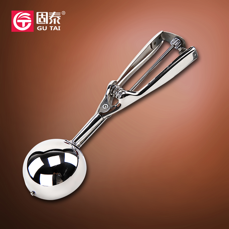 Stainless steel ice cream spoon stainless steel ice cream spoon dig spherical fruit dig ice cream spoon creative ice cream spoon