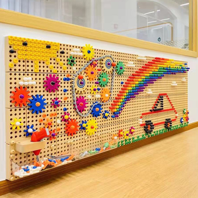 Bethide Variety Jack Wall Toy Building Blocks Early Education Wall Board Pipe Stemwall Construction Hole Wall Puzzle Bethide Variety Jack Wall Toy Building Blocks Early Education Wall Board Pipe Stemwall Construction Hole Wall Puzzle