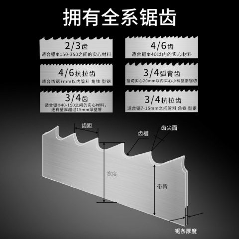 M42 Bimetal Band Saw High Speed Steel 3505 Machine Saw Blade 4115 Saw Blade Stainless Steel Saw Iron Blade - Taobao