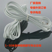 Finished telephone line finished line 3m telephone line 3M with double crystal head computer consumables promotion
