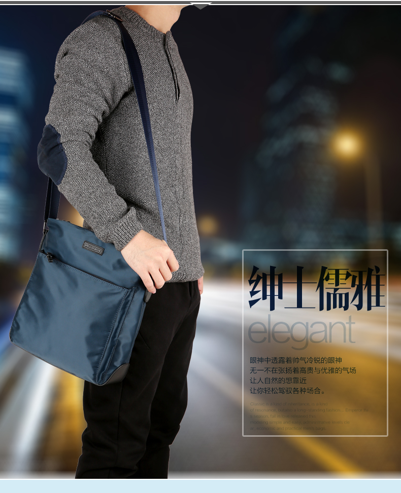Túi đeo chéo nam Oxford Túi đeo vai Messenger Túi chống nước cho nam Túi thông thường thời trang Túi vải phiên bản Hàn Quốc của ba lô nam triều túi hiệu