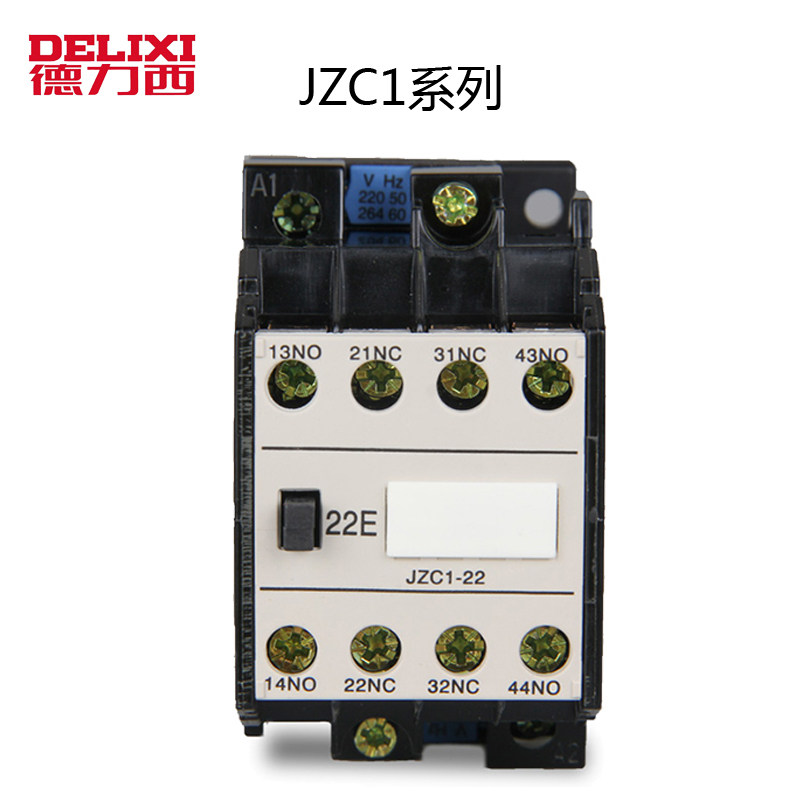Delixi contactor relay JZC1-31 22 44 62 8050HZ 220V380V