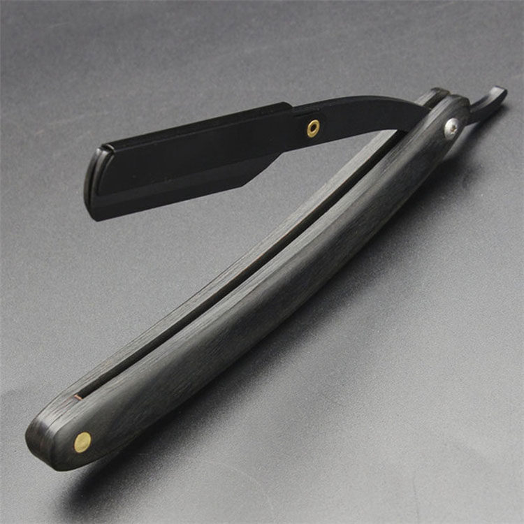 Men's old style shaved hooves manual scraping of razor blades Shaving Face knives The old fashioned shaving and shave haircuts Shaved Head Seminators