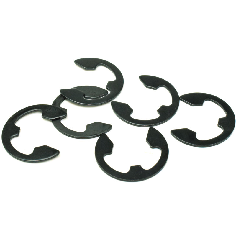 M2E type circumference black open snap ring bearing e-shaped buckle ring mechanical shaft with ETW model car aircraft