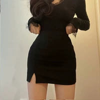 Слоло с половиной черного цвета