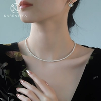Xiaomi Pearl Pearl Neck Рафинирование 𫔀 Женская женская 2025 Новая горячая и горячая подлинная легкая роскошная ниша.