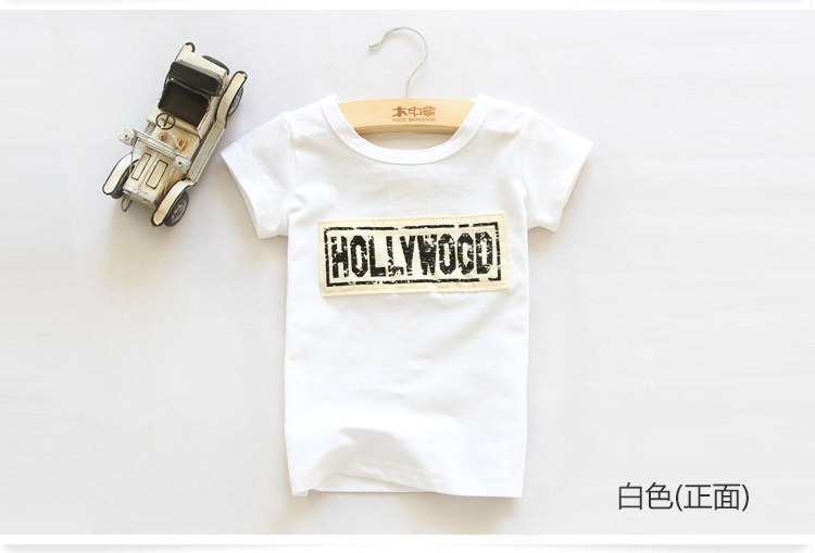 禹 家 tay áo ngắn 2019 trẻ em mới mặc 3-4 em bé sơ sinh cotton bé trai mùa hè - Áo thun shop bán đồ trẻ em