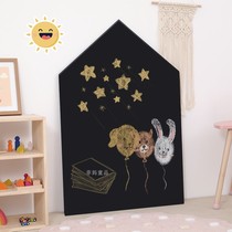 ins Nordic custom children blackboard drawing board Childrens room decoration painting and writing writing board shop advertising creative blackboard