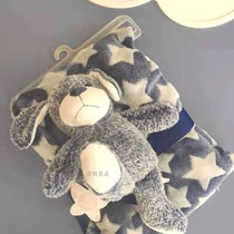 Original single clear goods ~ After sale no supplements ~ baby cover blanket baby bath towels summer air conditioning blanket with one appeasement doll ~