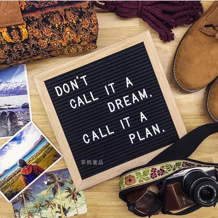 ins Nordic children's room creative puzzle letter imposition Children's mother-to-be photography creative props blackboard style