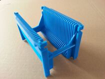 3-inch cleaning flower basket silicon wafer flower basket PP flower basket revolving flower basket blue chip frame silicon wafer cleaning flower basket