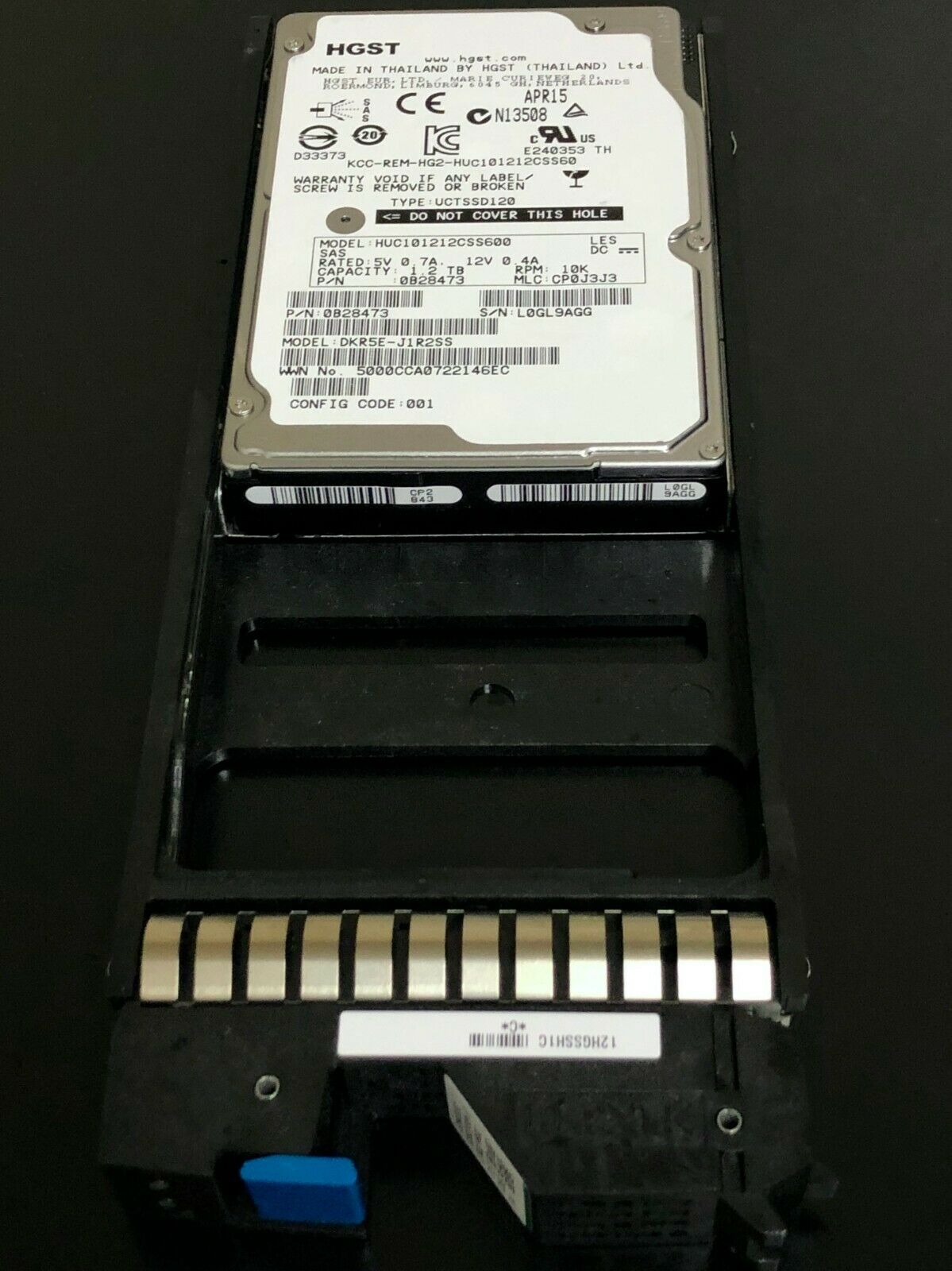 HDS 3282390-S ST1200MM0088 1 2T 10K SAS 2 5 server hard disc