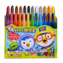 Imported childrens crayon baby safe and not dirty hands Watercolor stroke pen set oil stick 24 colors kindergarten