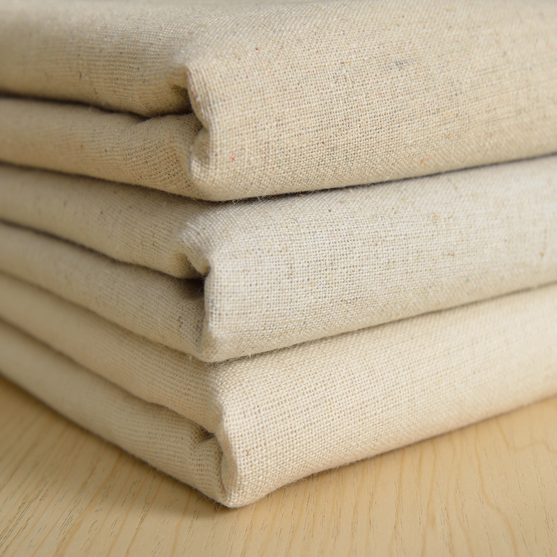 Linen Fabric Original Color Color Color Background Cotton Numb Cloth Sand Release Diy Hand Table Cloth Cloth Clear Barn Handling