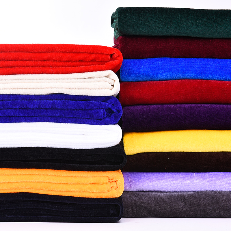 2 m wide gold velvet fabric fabric thickened black red wholesale window fabric head flush down cloth ground