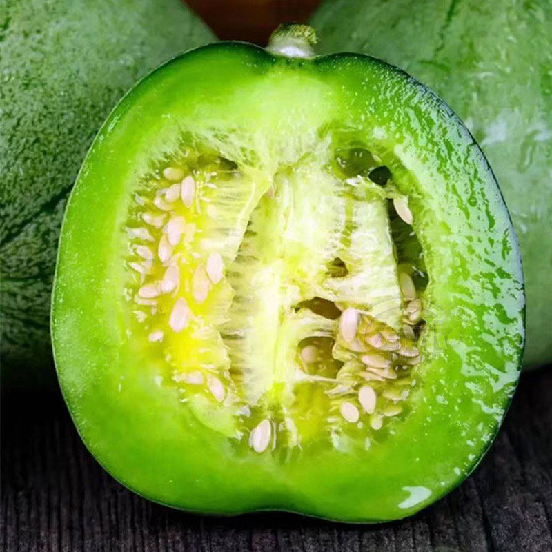 Ice Emerald Melon Seed Seedling Seedling Green Skin Seedling Super Sweet Four Seasons Potted Melon Seedling Summer Melon Seedling
