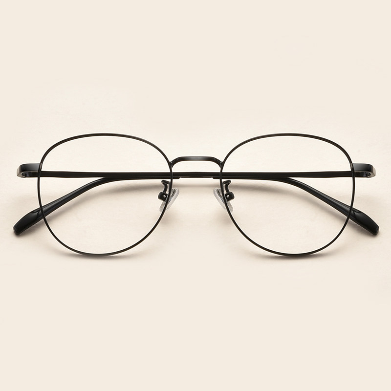 Myopia Glasses Female accessories Degrees Plus Astigmatism Black Eye Frames Net Red large face Thin Danyang Eyes Male Tide