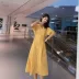 Váy xanh quả bơ 2019 phụ nữ mới mùa hè vẻ đẹp ngọt ngào matcha eo xanh siêu cổ tích khí chất cổ tích váy dài thủy triều - Sản phẩm HOT váy cho người béo Sản phẩm HOT