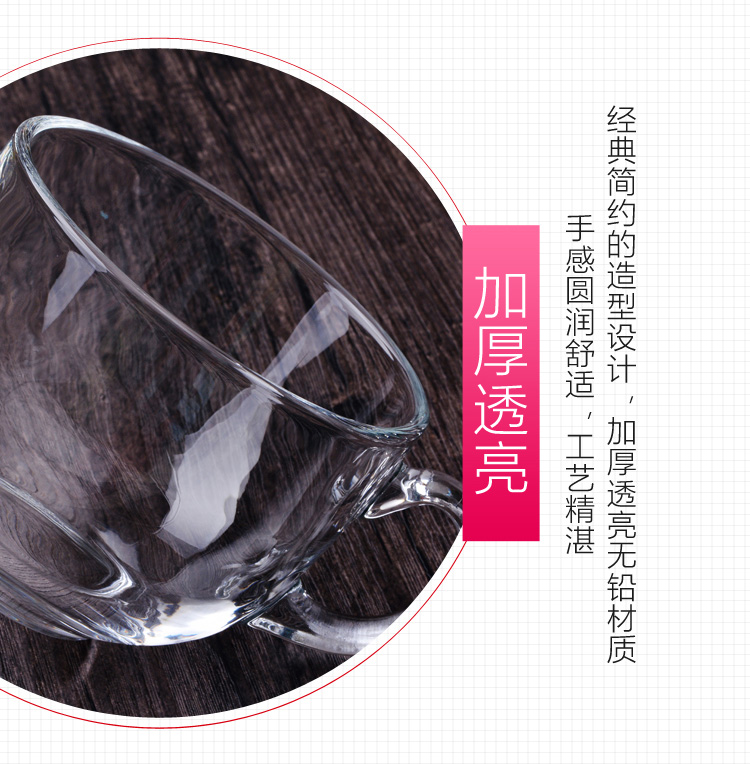 Cốc thủy tinh nhà cốc cốc ngũ cốc cốc ăn sáng cốc bột yến mạch cốc lớn cốc có nắp muỗng bát lớn bụng cốc - Tách bình đựng nước thủy tinh