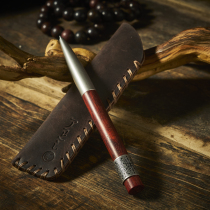 Transfer pen leaflet red sandalwood pen decompression reincarnation gel pen business signature gift collection lettering