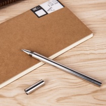 xmtying stainless steel gel pen seal pen gel pen business signature pen custom lettering