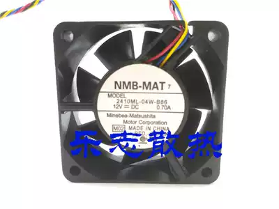 NMB-MAT 2410ML-04W-B86 12V 0 70A 6025 server main large air volume fan