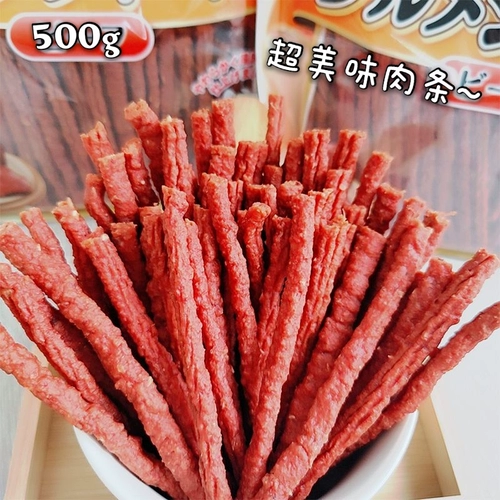 Япония Petio Passion Olympic Beef Strip 500G собачья закусочная говядина.