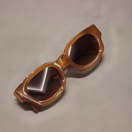 欧美时尚街拍走秀太阳眼镜酷炫长方框复古墨镜男女防晒紫外线