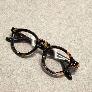 New Japanese-Style Trendy Round Frame Retro Non-Prescription Glasses Street Style Eyewear Frames for Men and Women, Suitable for Prescription Lenses