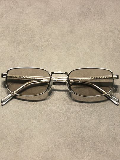 Old Money Style Vintage Retro Metal Plate Small Square Frame Unisex Trendy Sunglasses Square Uv Sunglasses