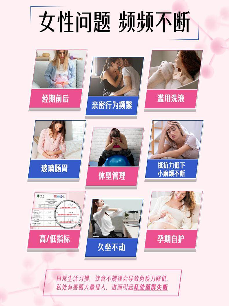 Selenium-Rich Cranberry Active Probiotics for Women's Private Parts, Lactic Acid Bacteria Oral Capsules for Gynecological Use, Official Flagship Store