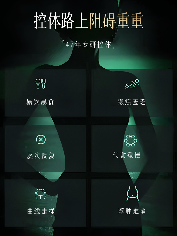 [Control Metabolism and Burn Fat Quickly]Stubborn Weight Management Pre-Meal Control Tablets Carbohydrate Blocker Fat Slimming Drink