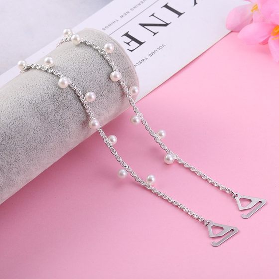 Transparent shoulder strap non-slip rhinestone underwear shoulder strap summer invisible bra strap one word collar can be exposed beauty belt