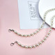 New invisible shoulder straps pearl underwear shoulder straps accessories metal rhinestone transparent bra straps exposed bra accessories