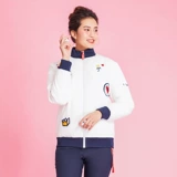 Castelbajac (C) одежда для гольфа женская куртка зимняя арт -печать мода Down Doun