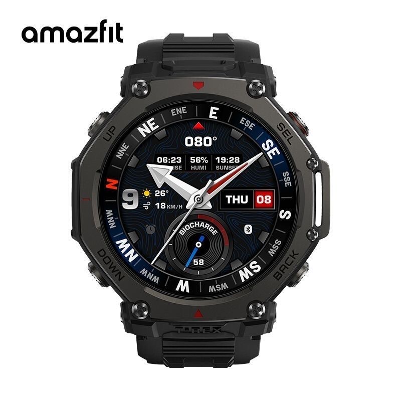Amazfit Huami Yuewo T-Rex3 Pro Smart Sports Watch Outdoor Diving Gps Long Battery Life Sapphire Amazfit Huami Yuewo T-Rex3 Pro Smart Sports Watch Outdoor Diving Gps Long Battery Life Sapphire