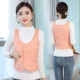 Mùa thu và mùa đông mới vừa vặn với áo vest cotton nữ đáy quần ngắn phiên bản Hàn Quốc của áo ấm mặc vest mỏng áo khoác mùa đông nữ