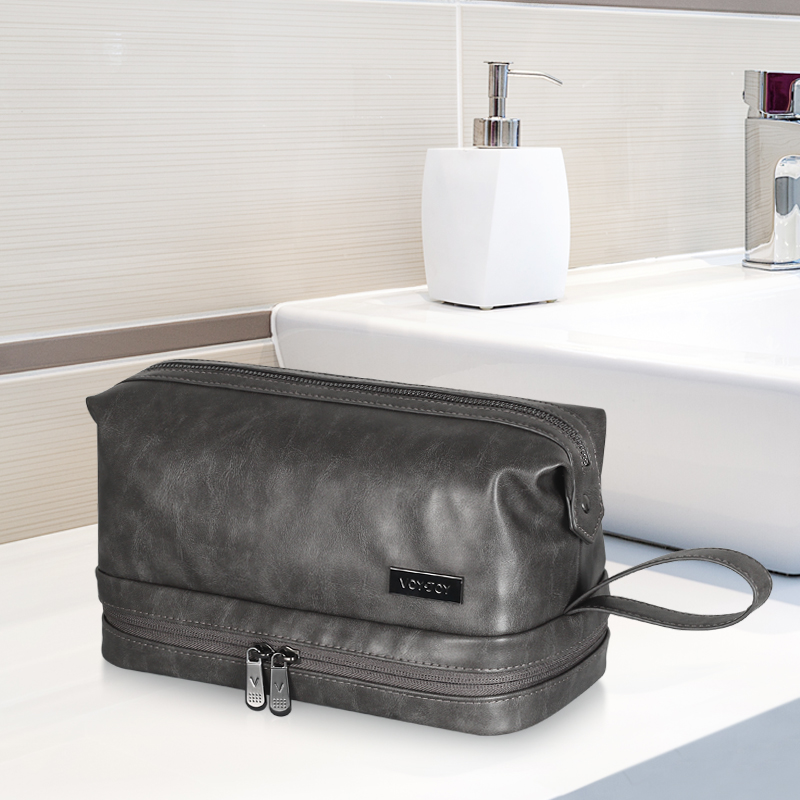 Wei to travel wash bag men's tide business high-grade waterproof storage bag custom logo dry and wet separation cosmetic bag