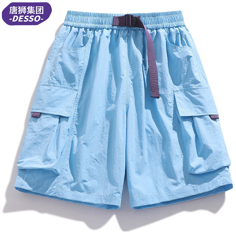Tangshi Group Desso Women's Work Shorts Summer 2026 New Trendy Brand Five-Point Shorts Thin Quick-Drying Mid-Length Pants