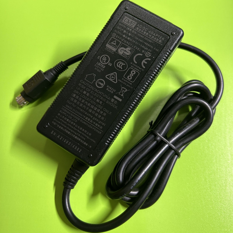 Original Vge Guanyuda Gm60-240250-F Kerekuyun Cash Register Power Adapter 24V2.5A2.75A