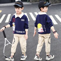 South Korean boys two suits 2021 New internet red CUHK Tong Yang Gas casual handsome fashion clothes for children