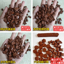 Medical stone bracelet necklace beads Qingdao tourmaline anklet DIY beads negative ion germanium stone large particle beads